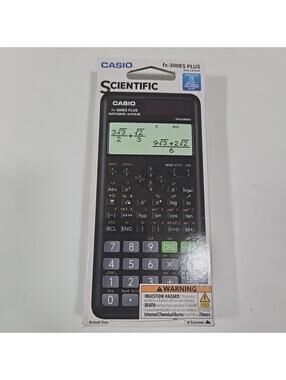 Casio fx-300ES Plus 2nd Edition Scientific Calculator - Brand New Factory Sealed